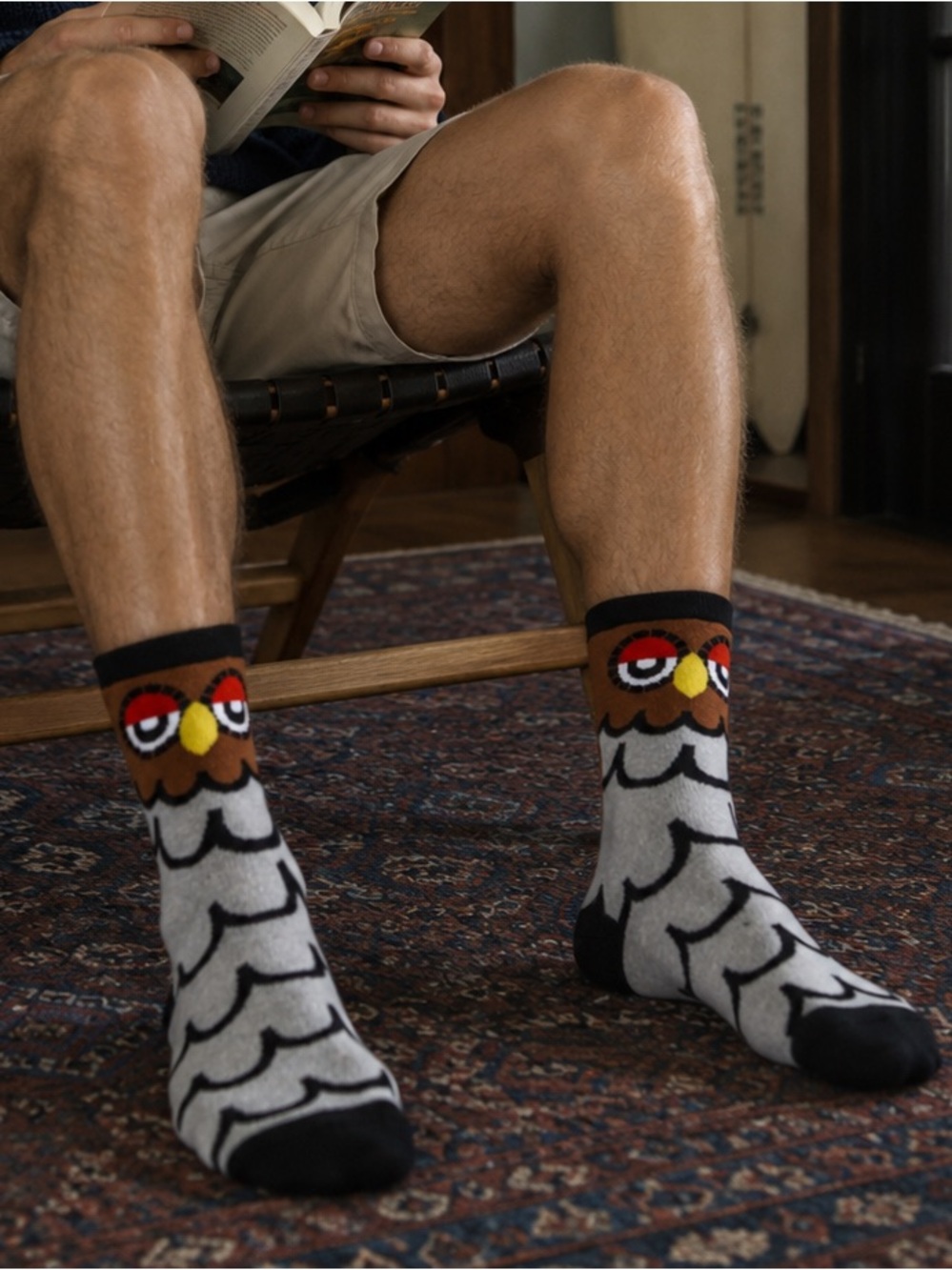 Unamused Owl Socks